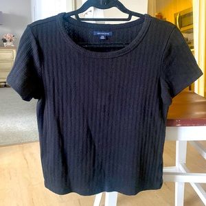 American Eagle Black Tee